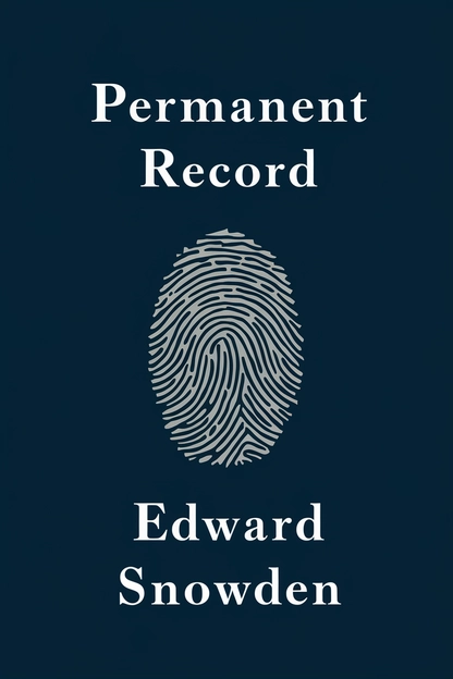 Permanent Record by Edward Snowden cover