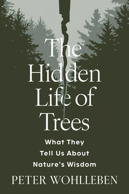 The Hidden Life of Trees by Peter Wohlleben cover