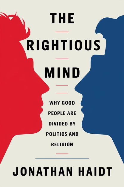 The Righteous Mind by Jonathan Haidt cover
