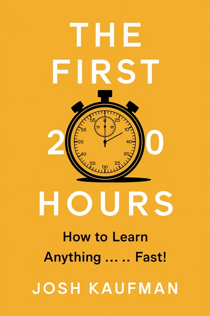 The First 20 Hours by Josh Kaufman cover