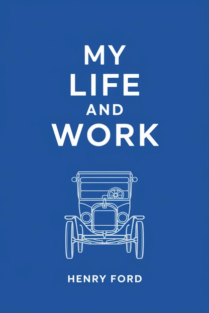 My Life and Work by Henry Ford cover