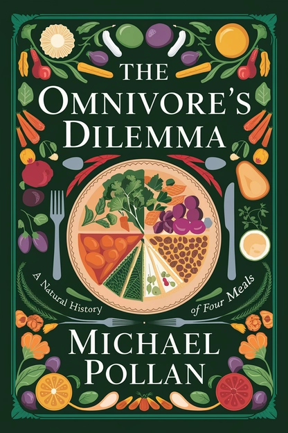 The Omnivore's Dilemma by Michael Pollan cover